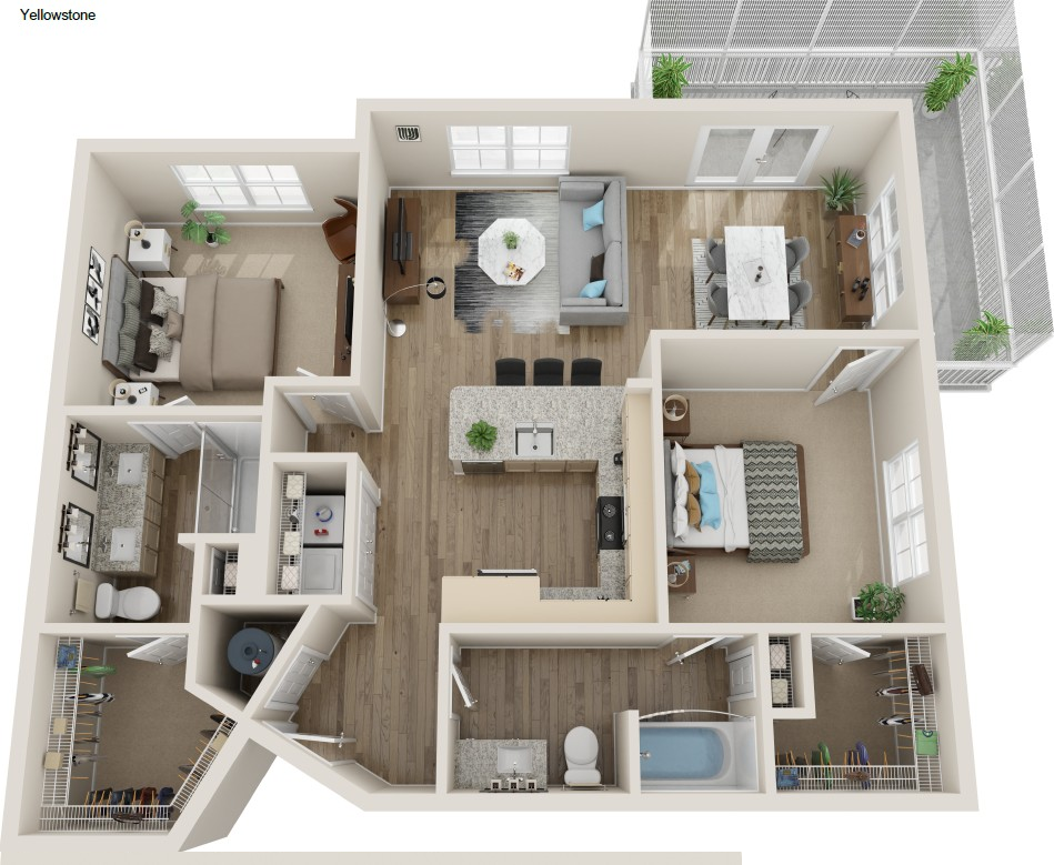 Yellowstone floor plan